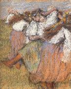 Edgar Degas Russian Dancers oil painting reproduction